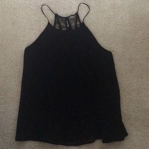 Black dress tank